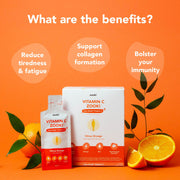 Zooki Vitamin C 1000mg Citrus Orange Flavour Sachets