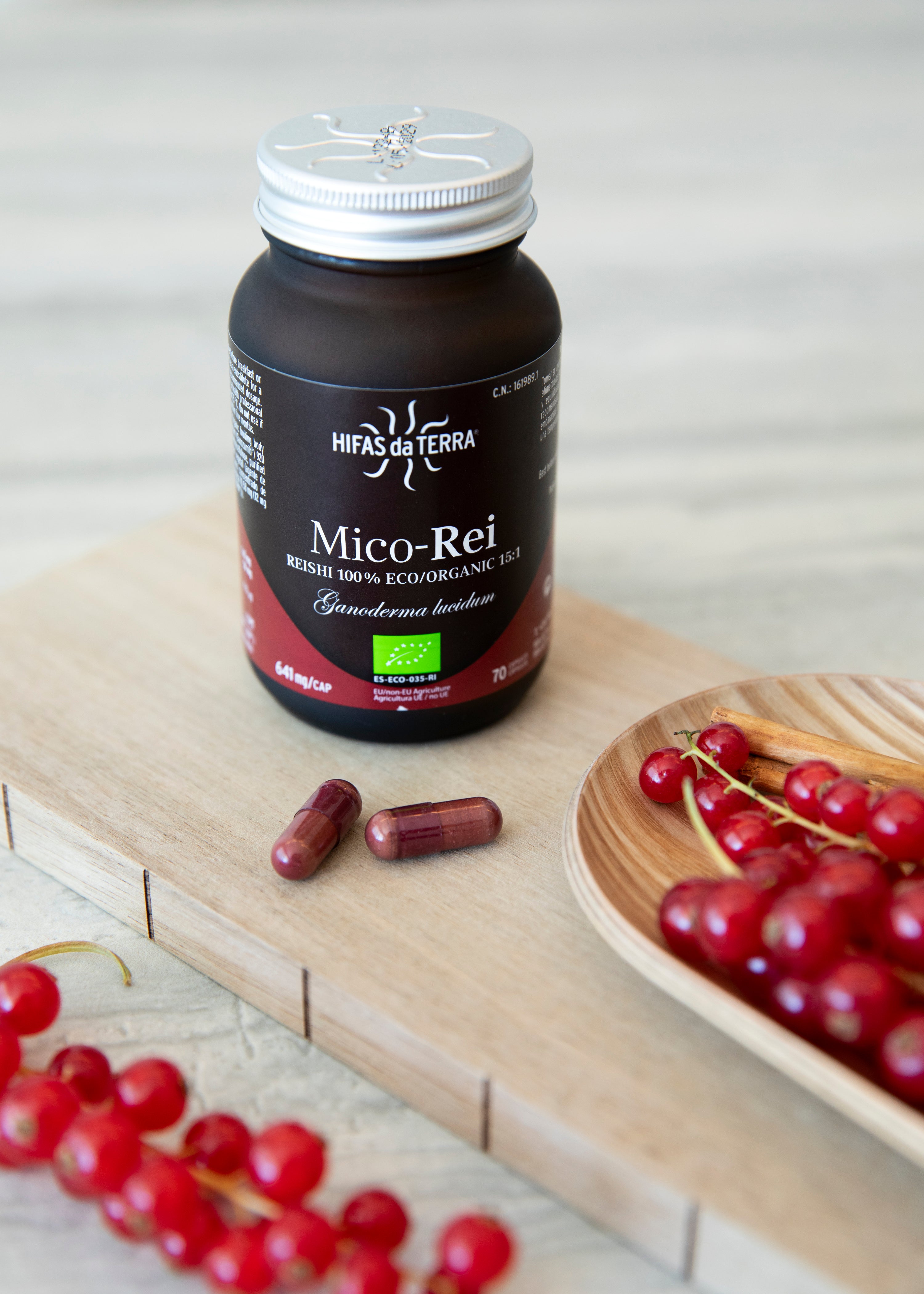 Hifas da Terra Mico-Rei Reishi Extract Capsules 70