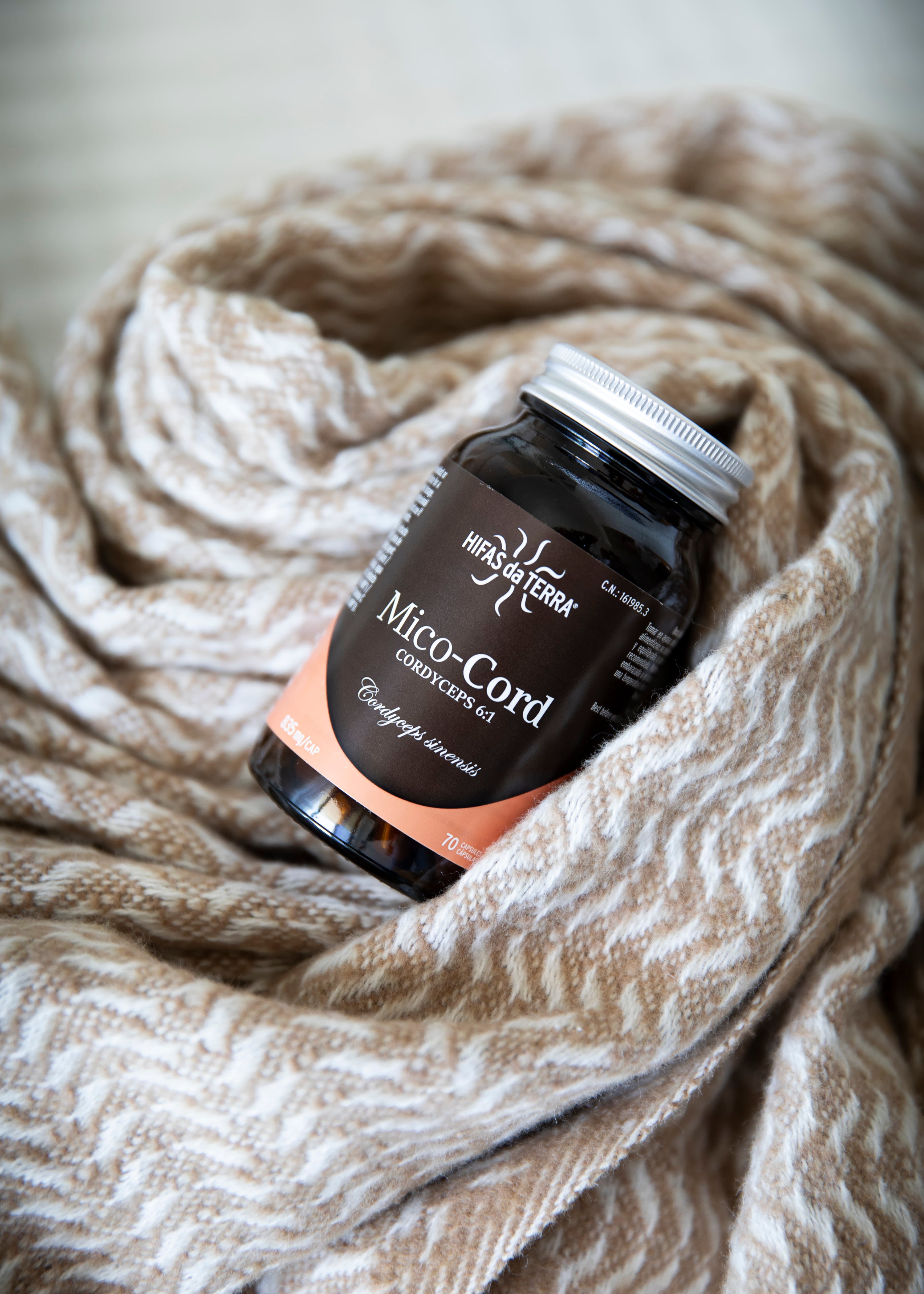 Hifas da Terra Mico-Cord Cordyceps Extract Capsules 70