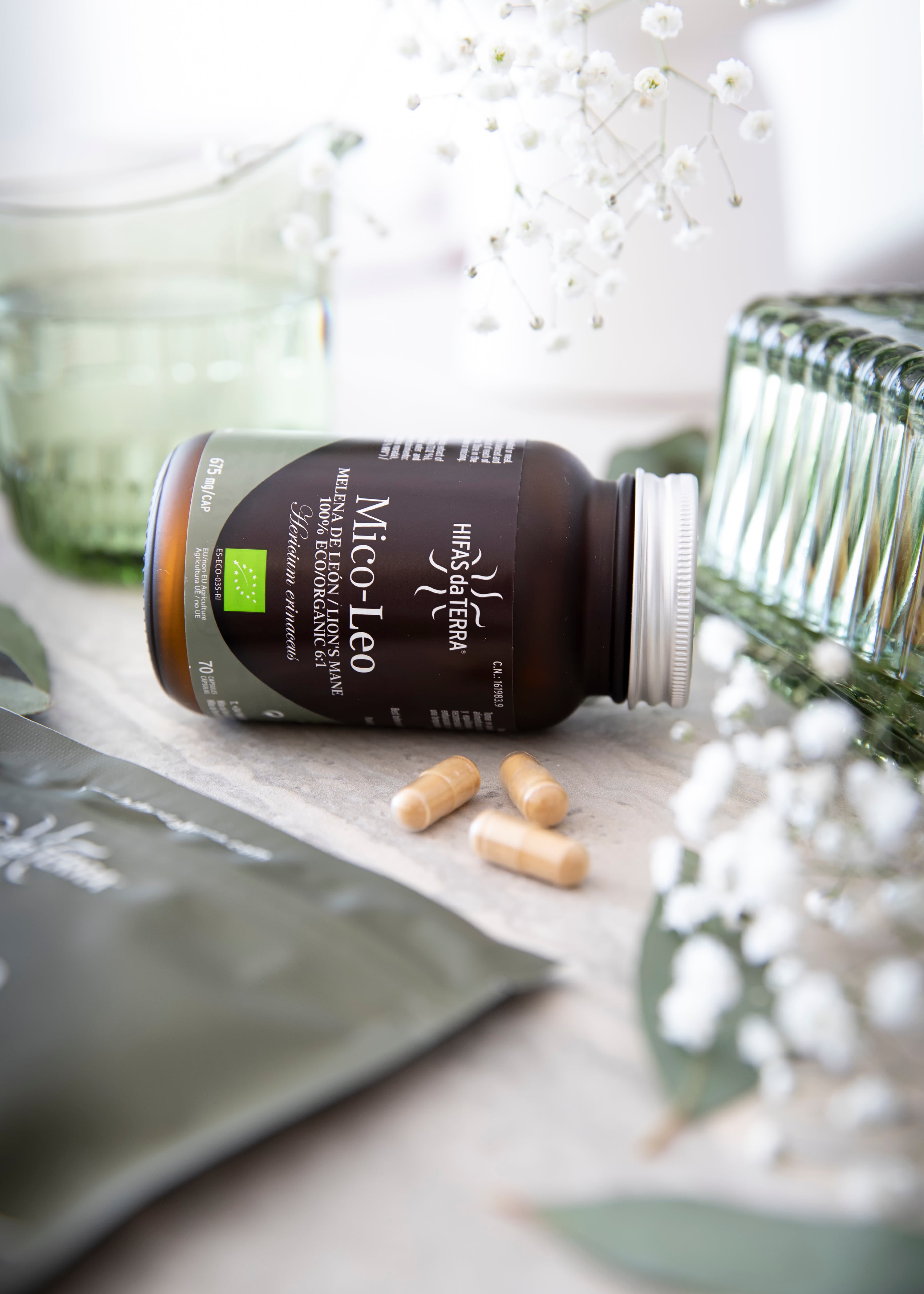 Hifas da Terra Mico-Leo Lion’s Mane Extract Capsules 70
