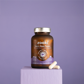 Zooki Lion's Mane Focus + Capsules 60