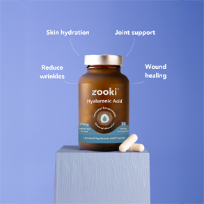 Zooki Hyaluronic Acid 200mg Capsules 30