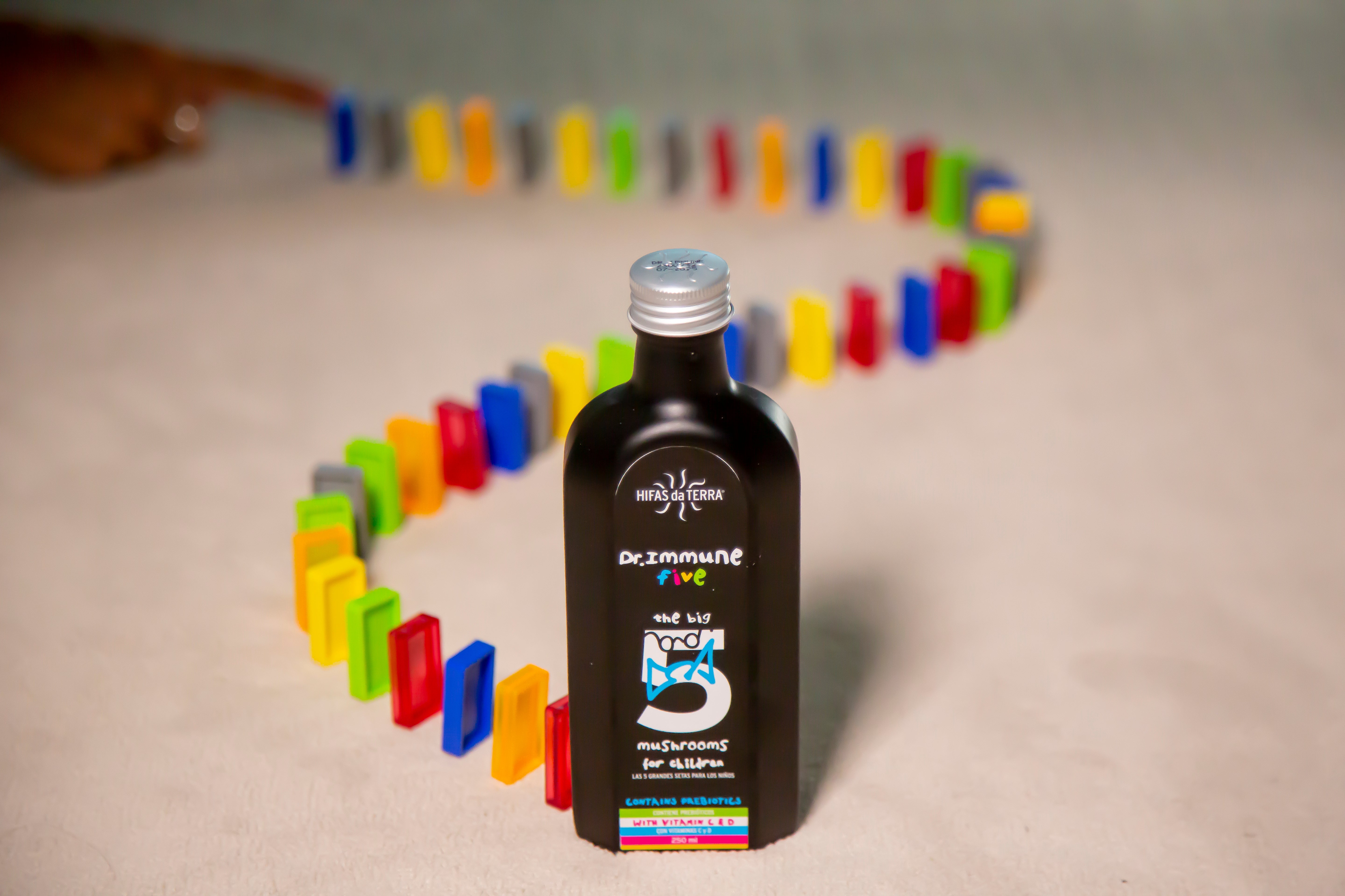 Hifas da Terra Dr Immune Five Reishi, Agaricus, Oyster, Chaga & Shiitake Syrup 250ml